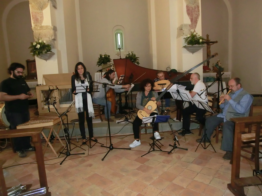 settembre 2013 Anghiari | Pieve di Sovara | Durante la registrazione